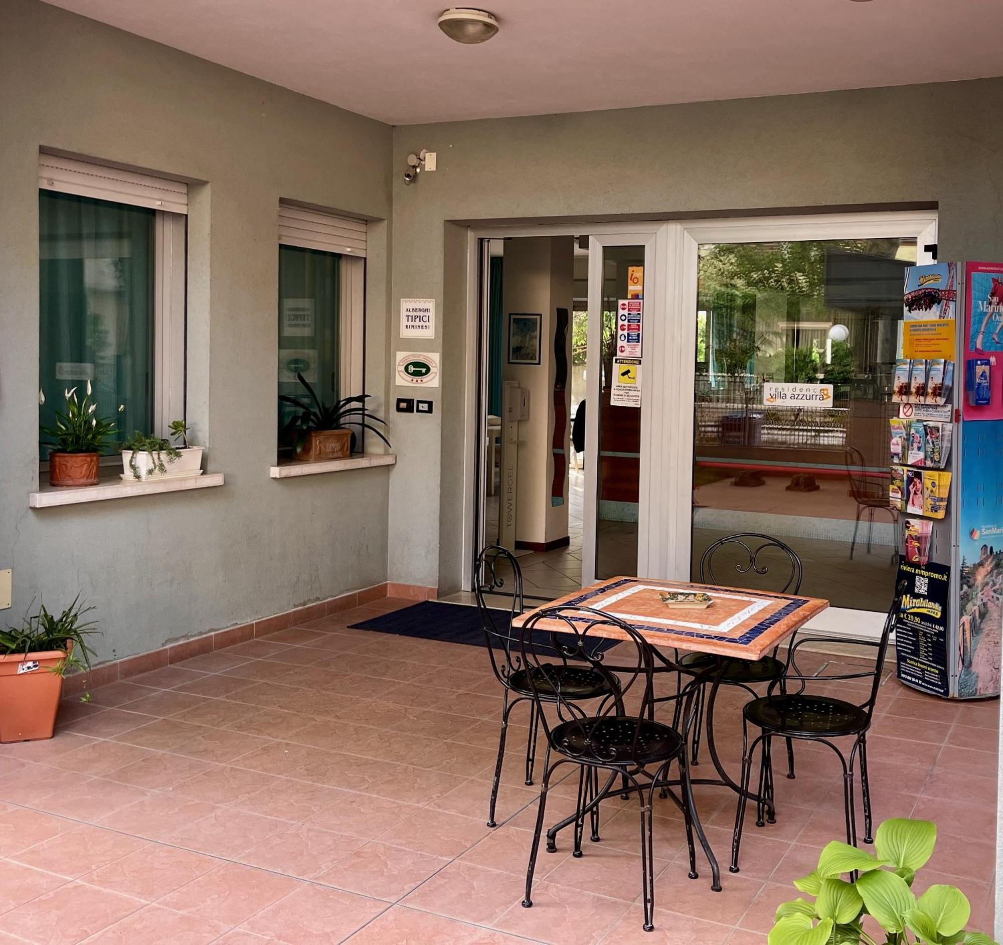 Residence Villa Azzurra Rimini Kültér fotó